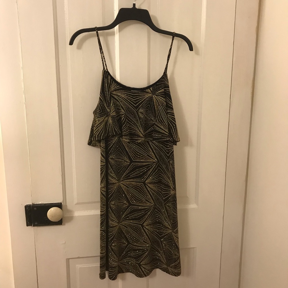 ModCloth | Everly | Black Sparkle Dress